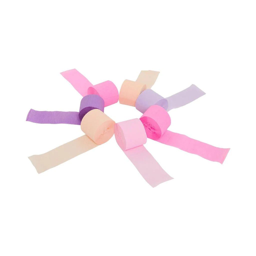 PINK & LILAC MIX STREAMERS - OTHERLETTERS