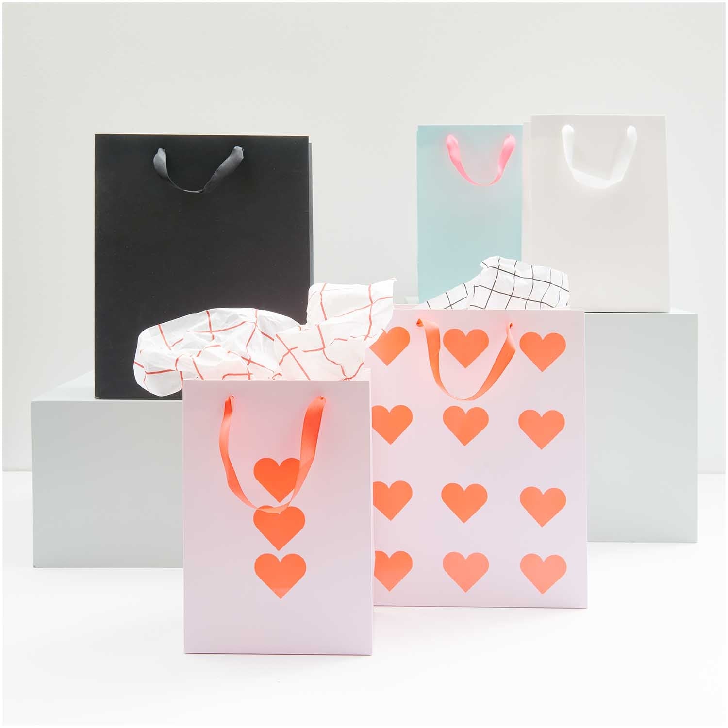 PINK & NEON GIFT BAG | LARGE - OTHERLETTERS