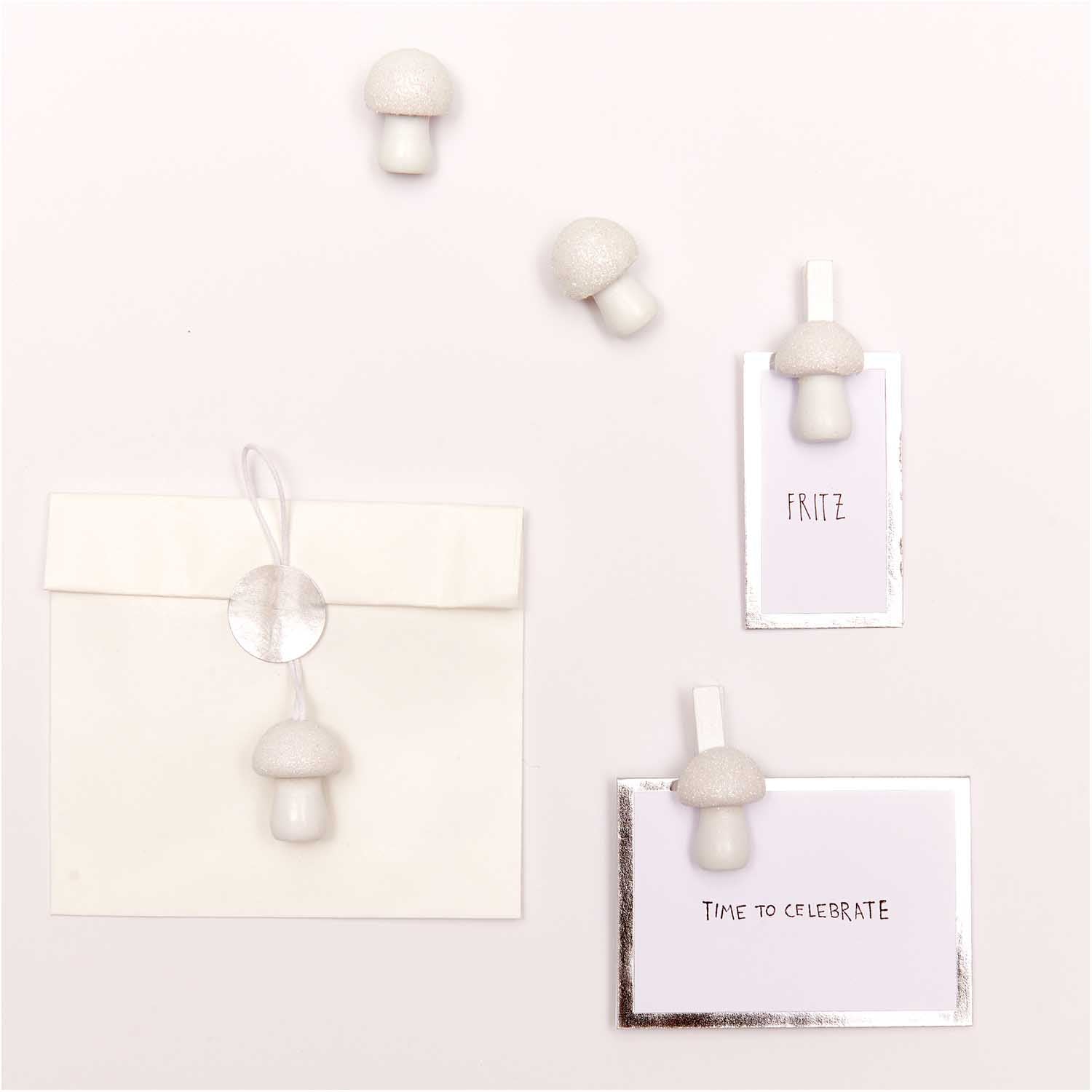 PLACE CARDS | SILVER EDGE - OTHERLETTERS