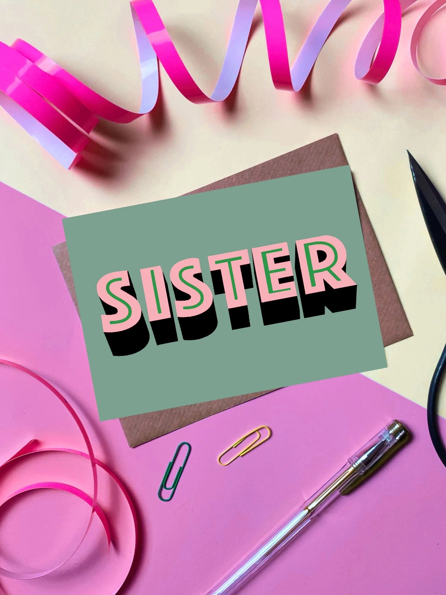 POP SISTER CARD | MAX MADE ME DO IT - OTHERLETTERS