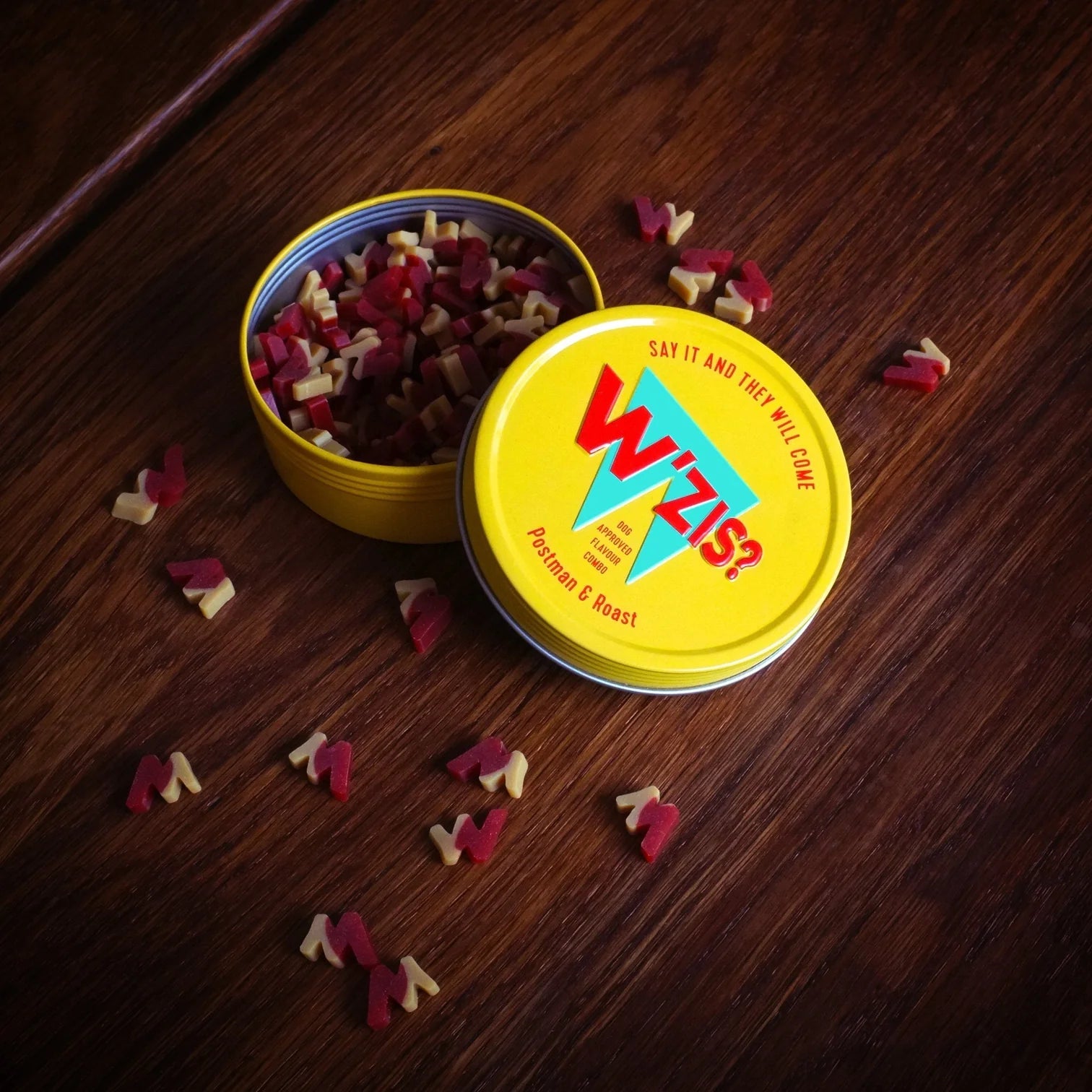 POSTMAN & ROAST DOG TREATS TIN - OTHERLETTERS