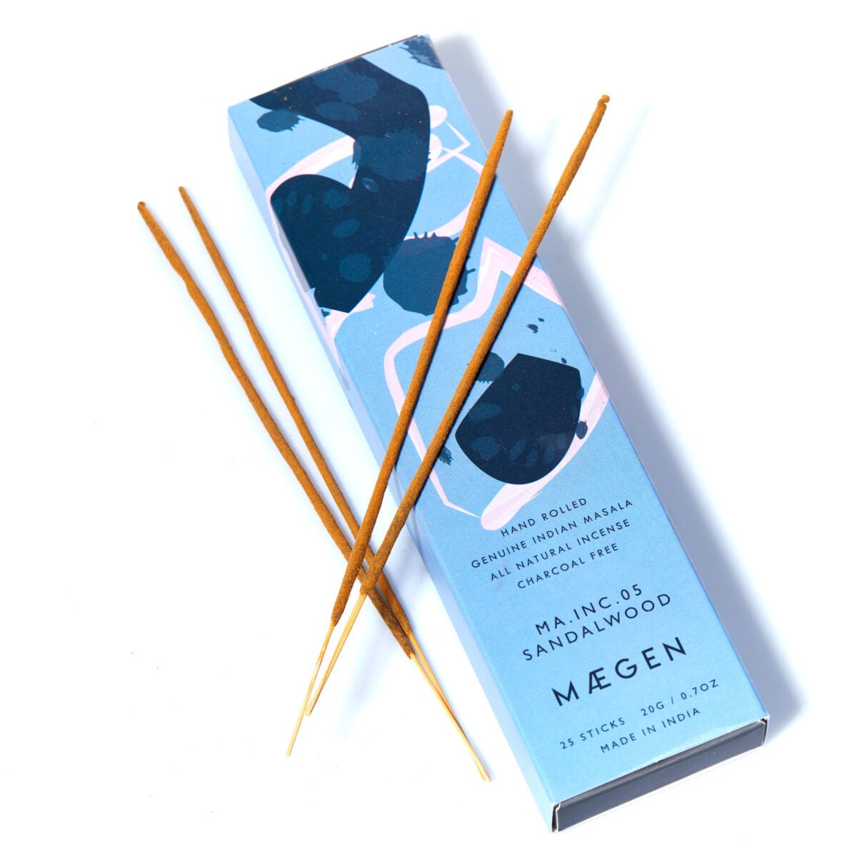 SANDALWOOD INCENSE STYICKS BU MAEGEN - OTHERLETTERS