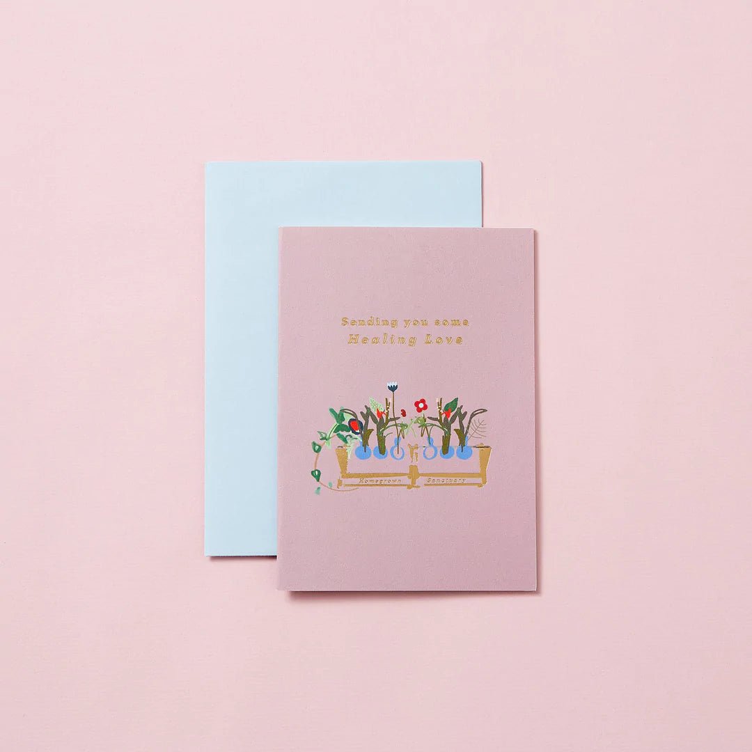 SENDING YOU SOME HEALING LOVE | CARD BY TYPE AND STORY - OTHERLETTERS