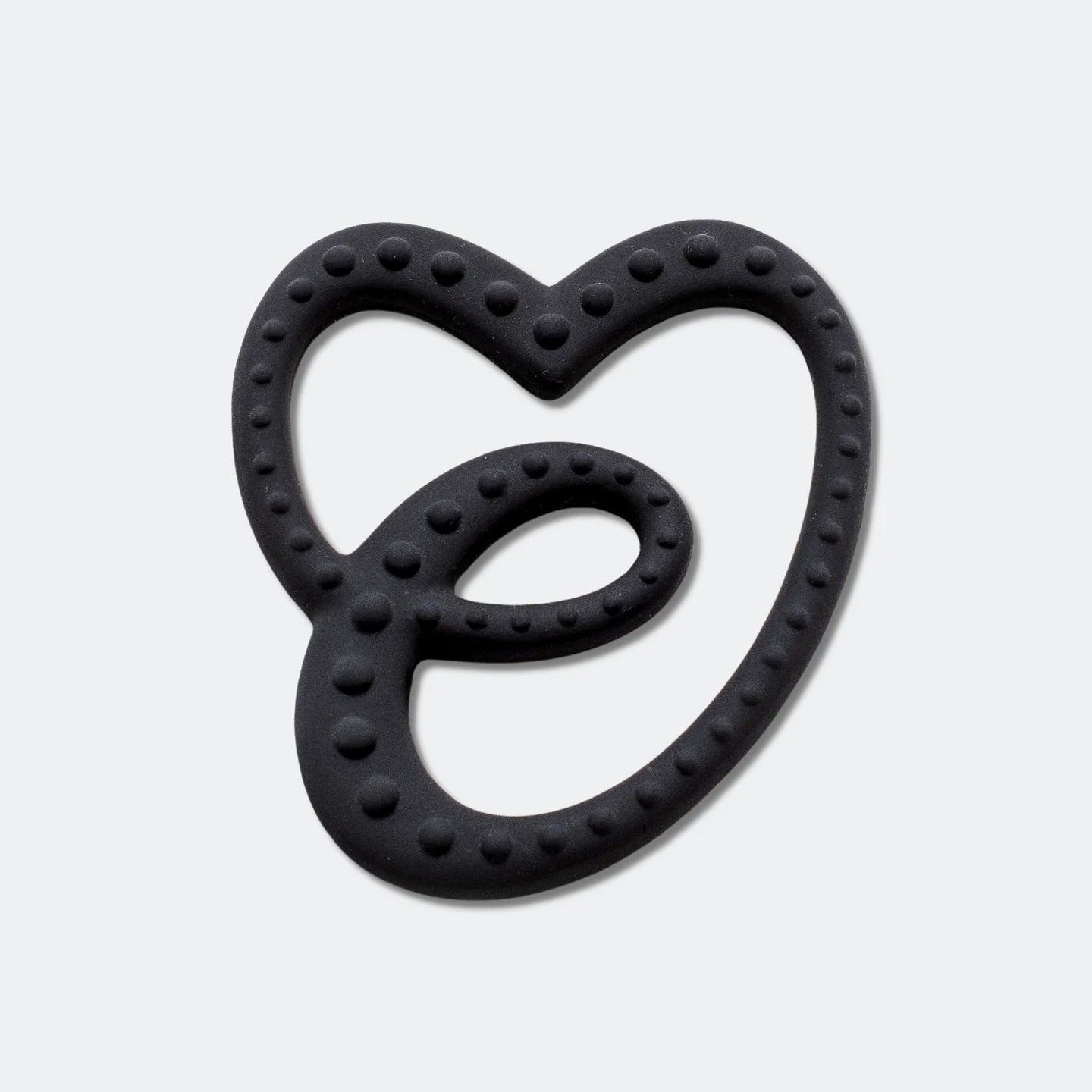 SENSORY RUBBER TEETHER - BLACK | BY ETTA LOVES - OTHERLETTERS