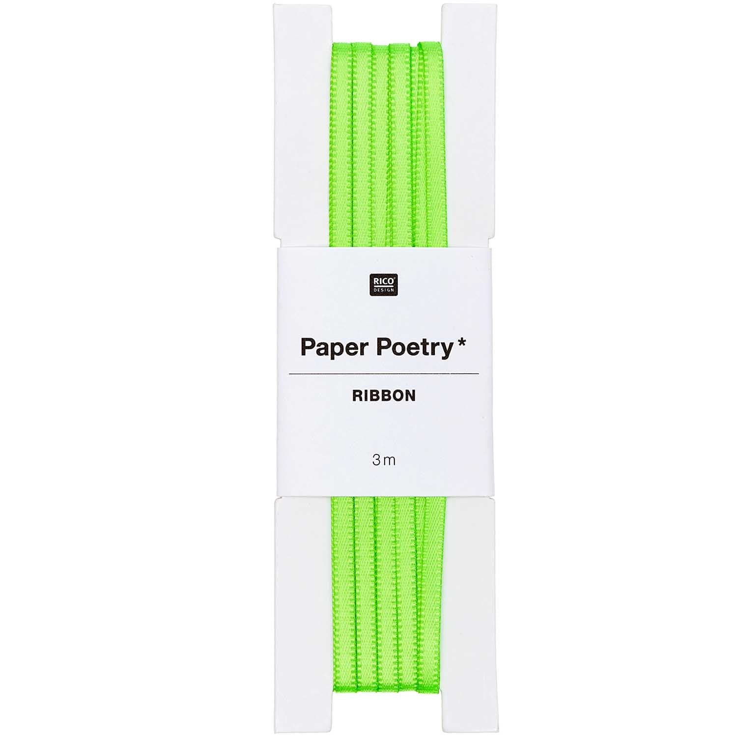 SKINNY RIBBON | NEON GREEN - OTHERLETTERS