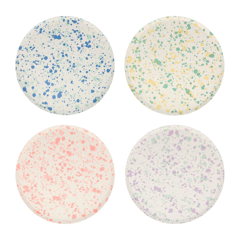 SPECKLED PAPER PLATES - OTHERLETTERS