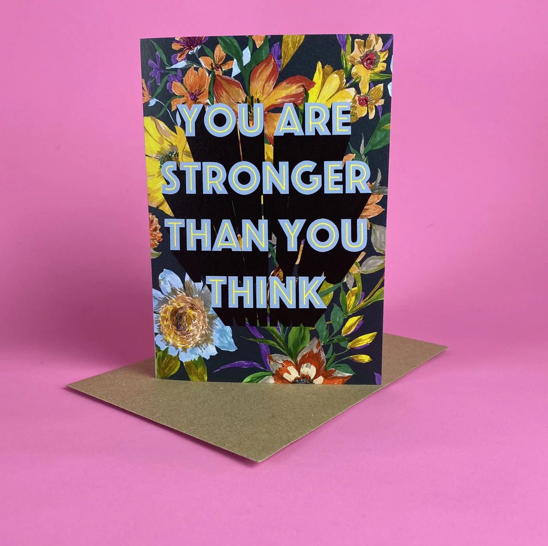 STRONGER | CARD BY MAX MADE ME - OTHERLETTERS