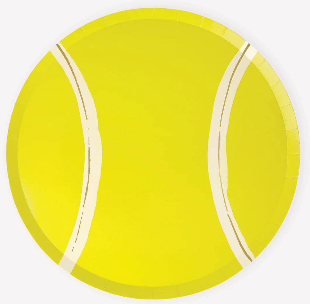TENNIS BALL | PAPER PLATES - OTHERLETTERS