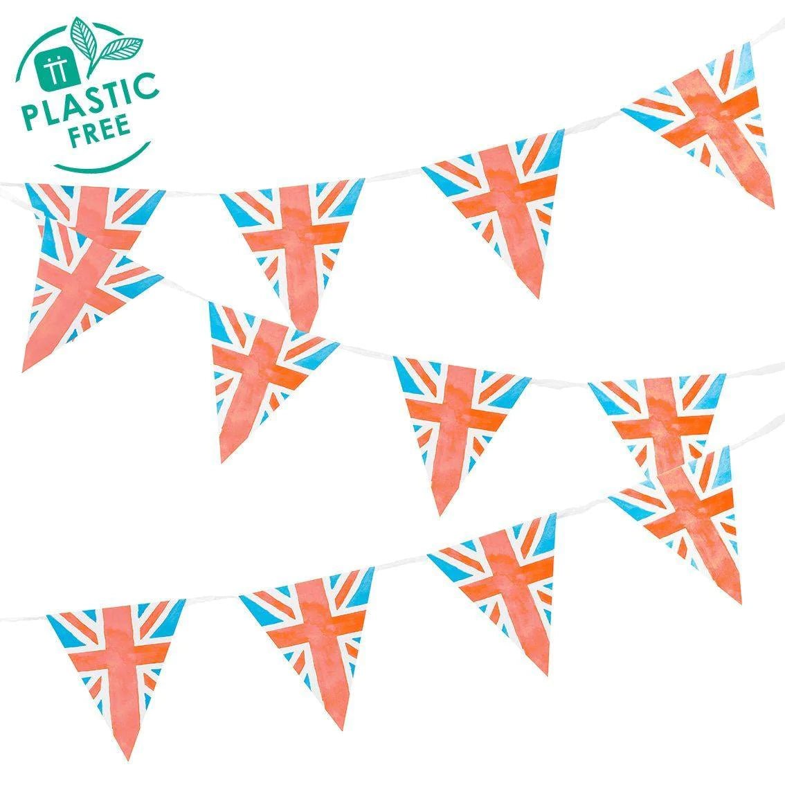 UNION JACK PAPER BUNTING - OTHERLETTERS