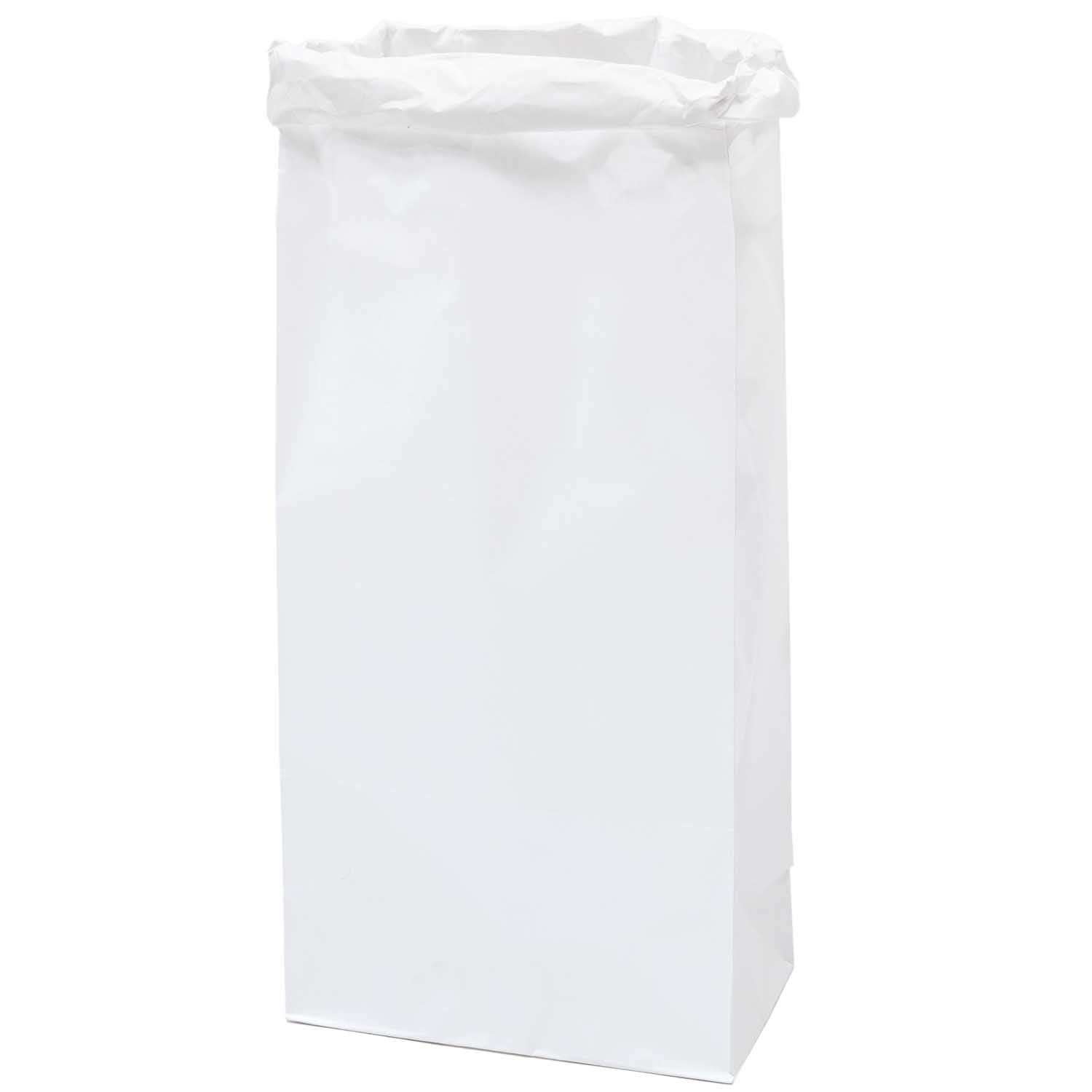 WHITE BLOCK BOTTOM BAG | XL - OTHERLETTERS