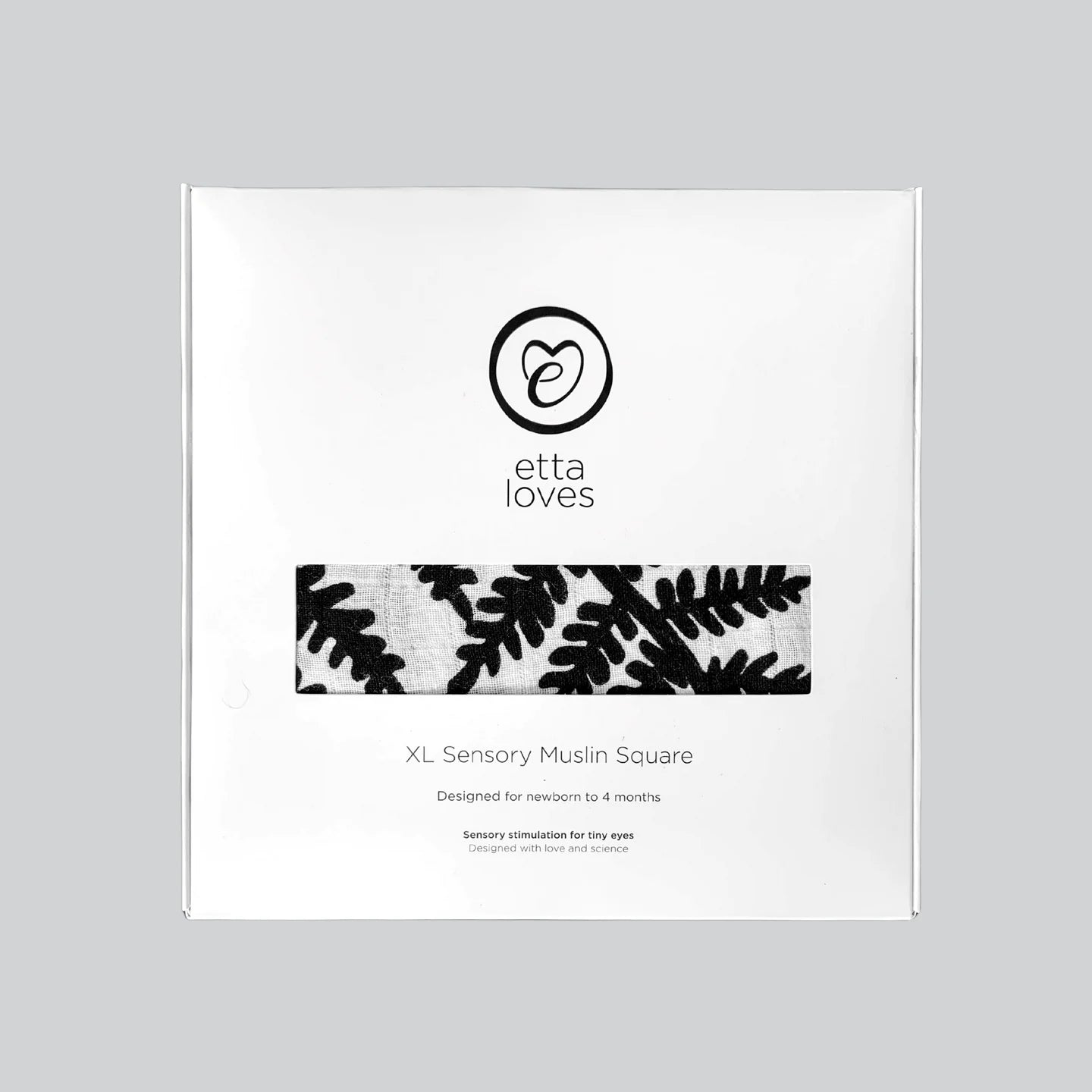 XL FERN MUSLIN - for newborn to 4 months old babies | BY ETTA LOVES - OTHERLETTERS